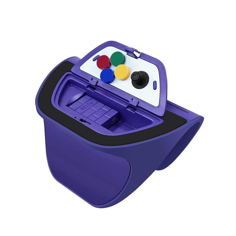 AKNES 8BitDo Pro 3 Bluetooth Controller for Switch/Switch 2, TMR Joysticks,Programmable Pro Back Buttons&R4/L4 Bumpers,Hall/Tactile Triggers, Swappable ABXY Buttons, for Windows,Apple,SteamOS,Android,Purple - Image 2